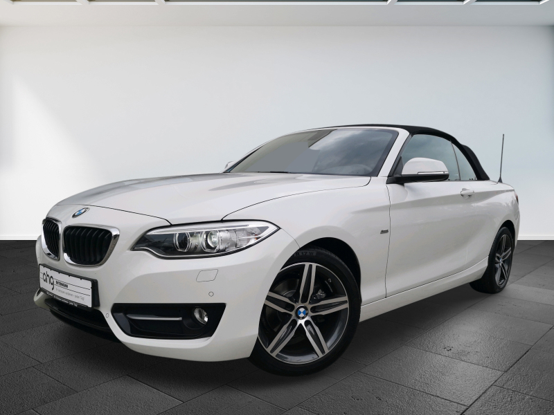 BMW - 218 dA Cabrio Sport Line